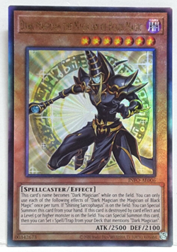 Yugioh Asian-English Dark Magician the Magician of Black Magic NFO-AE006 UTR - Image 1