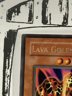 Yu-Gi-Oh! TCG Lava Golem - Pharaonic Guardian (PGD-107) Secret Rare NM - Image 2