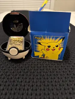 1999 Burger King Pokemon Pikachu Trading Card 23K Gold-Plated - Image 1