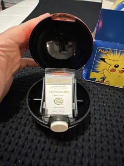 1999 Burger King Pokemon Pikachu Trading Card 23K Gold-Plated - Image 5