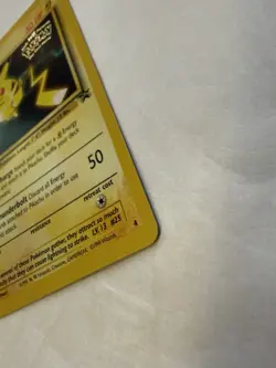 Pokemon Pikachu 04/53 The First Movie WoTC Promo Kids WB Foil Stamp Card - Image 3