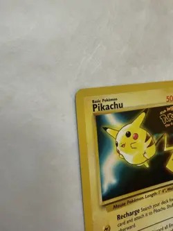 Pokemon Pikachu 04/53 The First Movie WoTC Promo Kids WB Foil Stamp Card - Image 5