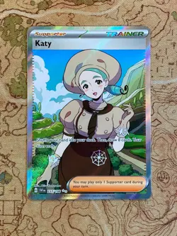Pokemon Card TCG - Katy 237/198 Ultra Rare Trainer Scarlet & Violet Base Set NM - Image 1