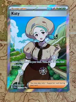 Pokemon Card TCG - Katy 237/198 Ultra Rare Trainer Scarlet & Violet Base Set NM - Image 2