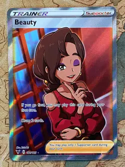 Pokemon Card TCG - Beauty 181/185 Full Art Trainer Vivid Voltage Near Mint - Image 2