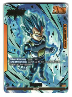 Vegeta FB02-105 L☆ Alt Art Fusion World Dragon Ball Super Card - Image 1