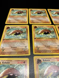 17 Kabuto 50/62 Fossil Regular 1st Edition Pokemon Card Lot TCG READ DESC - Image 5
