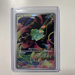Bulbasaur Stamped Promo Card 133/132 Pokemon TCG Mega Evolution Near Mint - Image 1