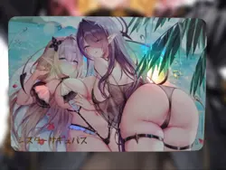 Elf Paradise Anime Waifu Sexy Goddess Doujin Lewd Card - Image 1