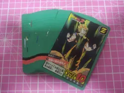 DRAGON BALL Z SUPER BATTLE PREMIUM PART 10 Full Set 38 REGULAR CARD BANDAI 2022 - Image 2