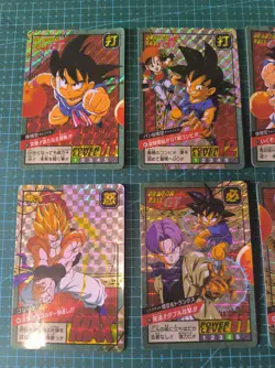 DRAGON BALL SUPER BATTLE CARDDASS PREMIUM SET VOL 4 PART 16 PRISMS 8 CARDS SET - Image 2