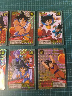 DRAGON BALL SUPER BATTLE CARDDASS PREMIUM SET VOL 4 PART 16 PRISMS 8 CARDS SET - Image 3