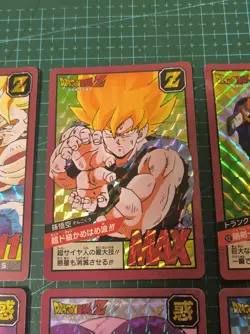 DRAGON BALL SUPER BATTLE CARDDASS PREMIUM SET VOL 1 PART 1 PRISMS 6 CARDS SET - Image 2