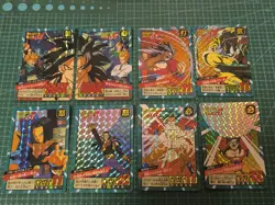 DRAGON BALL SUPER BATTLE CARDDASS PREMIUM SET VOL 5 PART 20 PRISMS 8 CARDS SET - Image 1