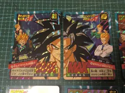 DRAGON BALL SUPER BATTLE CARDDASS PREMIUM SET VOL 5 PART 20 PRISMS 8 CARDS SET - Image 2