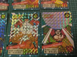 DRAGON BALL SUPER BATTLE CARDDASS PREMIUM SET VOL 5 PART 20 PRISMS 8 CARDS SET - Image 4