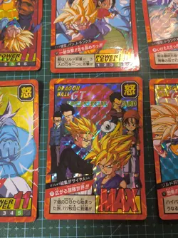 DRAGON BALL SUPER BATTLE CARDDASS PREMIUM SET VOL 5 PART 18 PRISMS 8 CARDS SET - Image 4