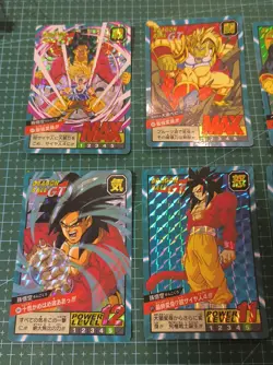 DRAGON BALL SUPER BATTLE CARDDASS PREMIUM SET VOL 5 PART 19 PRISMS 8 CARDS SET - Image 2