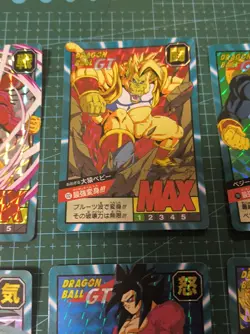 DRAGON BALL SUPER BATTLE CARDDASS PREMIUM SET VOL 5 PART 19 PRISMS 8 CARDS SET - Image 4