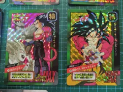 DRAGON BALL Z CARDDASS SPECIAL TOKUBETSU Reedition 8 PRISM + 72 REGULAR CARDS - Image 5