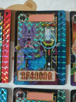 DRAGON BALL CARDDASS BROLY BOXSET MOVIE - Part 2 SET 6 PRISM CARDS FULL SET - Image 3