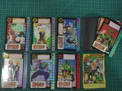 DRAGON BALL Z CARDDASS Reedition PART 12 Full Set 7 PRISM + 36 REGULAR CARDS - Image 1