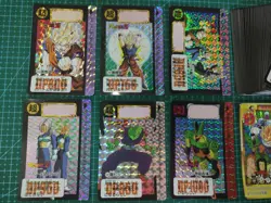 DRAGON BALL Z CARDDASS Reedition PART 12 Full Set 7 PRISM + 36 REGULAR CARDS - Image 2