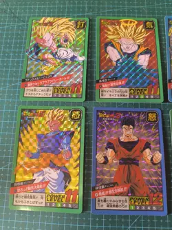 DRAGON BALL SUPER BATTLE CARDDASS PREMIUM SET VOL 3 PART 12 PRISMS 8 CARDS SET - Image 2
