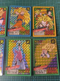 DRAGON BALL SUPER BATTLE CARDDASS PREMIUM SET VOL 3 PART 12 PRISMS 8 CARDS SET - Image 3