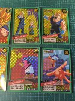 DRAGON BALL SUPER BATTLE CARDDASS PREMIUM SET VOL 3 PART 10 PRISMS 8 CARDS SET - Image 3