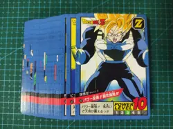 DRAGON BALL Z SUPER BATTLE PREMIUM PART 6 Full Set 38 REGULAR CARDS BANDAI 2022 - Image 1