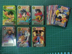 DRAGON BALL Z CARDDASS Reedition PART 30 Set 6 PRISM + 36 REGULAR CARDS - Image 1