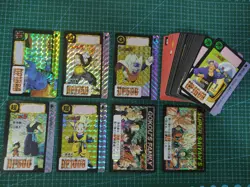 DRAGON BALL Z CARDDASS Reedition PART 16 Full Set 7 PRISM + 36 REGULAR CARDS - Image 1