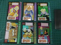 DRAGON BALL Z CARDDASS Reedition PART 10 Full Set 6 PRISM + 36 REGULAR CARDS - Image 2