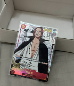 ONE PIECE Card Game-Chinese Shanks OP01-120 SEC Manga Parallel Alternate Alt - Image 4