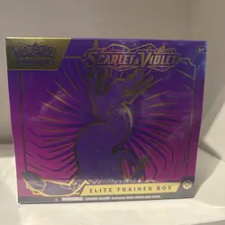 Pokemon Trading Card Game: Scarlet and Violet Elite Trainer Box NEW SEALED 820650853418 - Image 1
