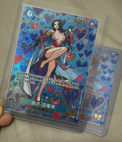 One Piece TCG Card Game Chinese Boa Hancock OP07-051 SP Alt Art The New Emperor - Image 1