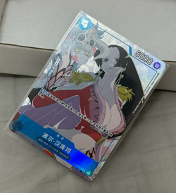 One Piece TCG Card Game Chinese Boa Hancock Paramount War Holo OP02-059 HC - Image 3