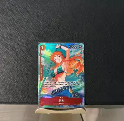 ONE PIECE Card Game Chinese Nami Alt Art Romance Dawn NM OP01-016 R - Image 1