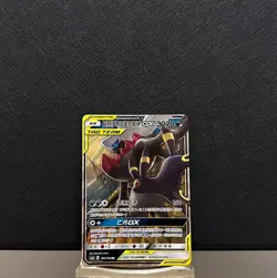Pokemon Chinese Card Legendary Clash Umbreon & Darkrai-GX Holo AS6A-100 RR - Image 1