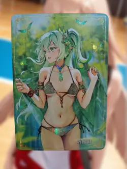 Nahida Genshin Impact Anime Waifu Sexy Goddess Doujin Lewd Card - Image 1