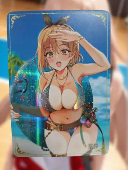 Reisalin "Ryza" Stout Atelier Anime Waifu Sexy Goddess Doujin Lewd Card - Image 1