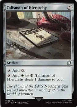 Talisman of Hierarchy U Universes Beyond: Fallout 247 LP-NM - Image 1