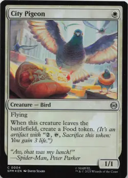 City Pigeon - FOIL - C Marvel's Spider-Man 4 - MTG - Image 1