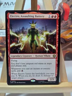 MTG - Electro, Assaulting Battery - Marvel's Spider-Man (SPM) - #76 - Image 1