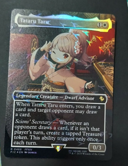 Tataru Taru - Chocobo Track Foil - FIC - Magic the Gathering - MTG - NM - Image 1