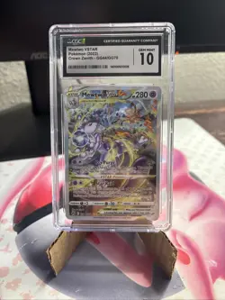Pokemon Mewtwo VSTAR GG44/GG70 Crown Zenith Galarian Gallery CGC 10 Gem Mint - Image 1