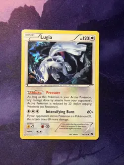 LUGIA 78/124 | Fates Collide | Cracked Ice Holo Rare | Pokemon TCG NM - Image 1
