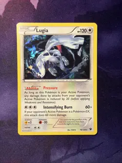LUGIA 78/124 | Fates Collide | Cracked Ice Holo Rare | Pokemon TCG NM - Image 4
