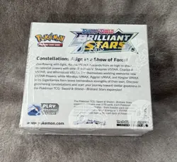 Pokemon Brilliant Stars Booster Box Sword & Shield SWSH09 Factory Sealed?????? - Image 3